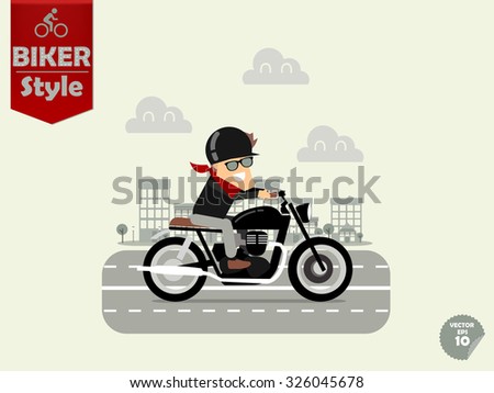 man riding the motorcycle,motorcycle concept design