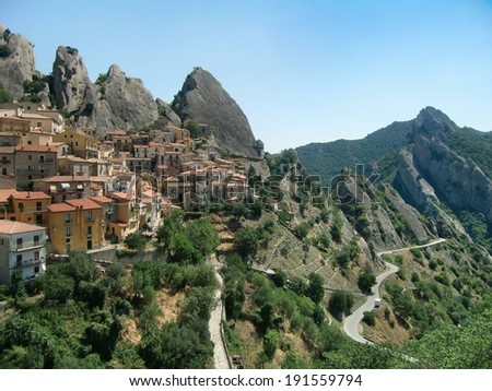 Castelmezzano, nestled between the Lucan Dolomites, recently called the most beautiful place unknown to the world