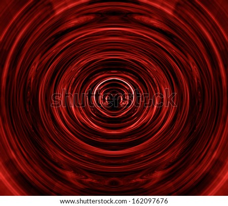 Red abstract glossy swirling background