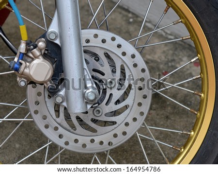 ABS brakes of Motorcycle