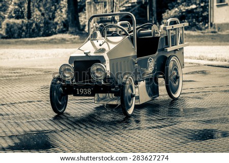 Vintage pedal toy car
