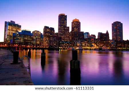 stock photo : Boston Skyline