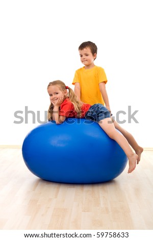 Kids Playing Gym