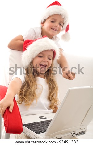 Writing a letter to santa is not what it used to be - computer generation kids emailing their christmas wishes