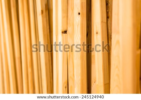 Wooden racks