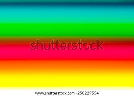 Horizontal smooth color spectrum