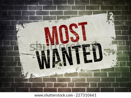 Most Wanted - poster concept
