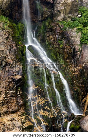 Waterfall landscape from Transylvania, Romania