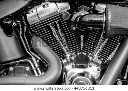 engine, motorcycle, motorcycle engine close-up detail background