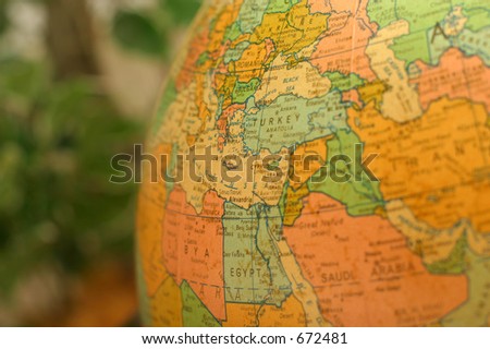 Globe Egypt Turkey