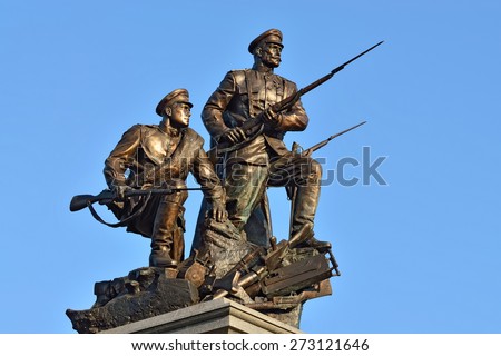 Monument to the Heroes of the First world war. Kaliningrad (formerly Koenigsberg), Russia