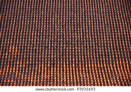 Brown Tile Roof