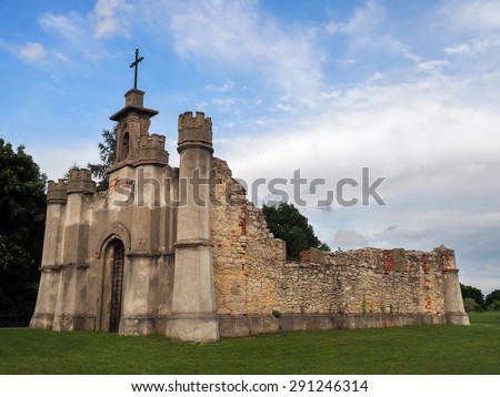 Christian chapel destroyed during World War II