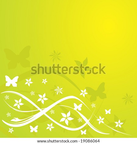 raster version of floral background (vector available in my gallery)