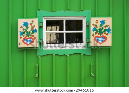 Small Window on Boat House as Cultural Icon