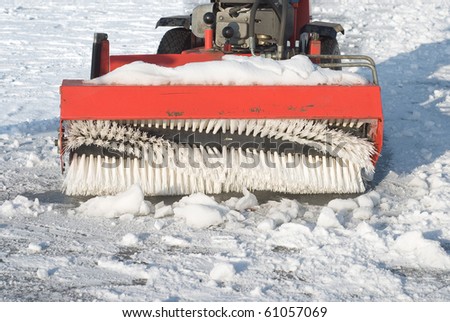 Ice Sweeper for Curling and other Winter Sports