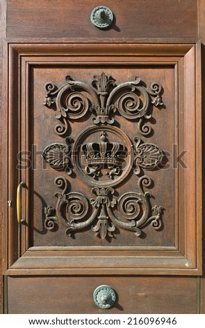 Decorative Door at the Residence in Munich