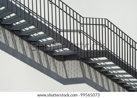 Metal Stairs as an Contemporary Architectural Element