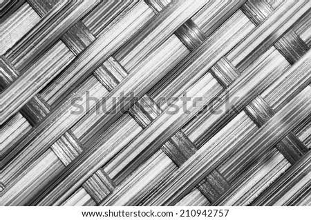 Bamboo Product Black and White Background
