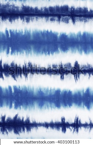 striped tie dye pattern on cotton fabric abstract background.