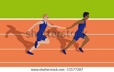 Athletics Relay Race