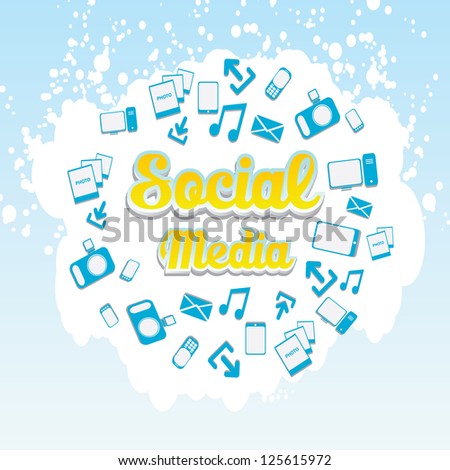 stock-vector-social-media-icon-social-media-marketing-abstract-concept ...
