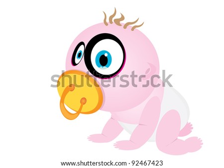 Baby Soother Cartoon