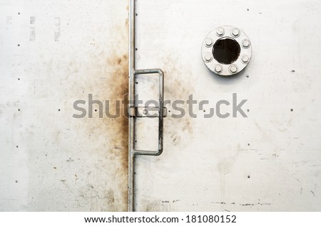 Door metal plate of industrial heater /Door metal plate