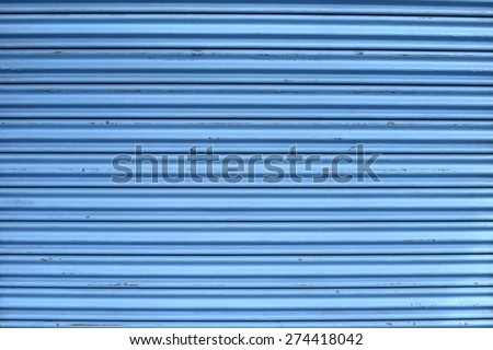 Blue Steel plate texture background / Blue Steel plate