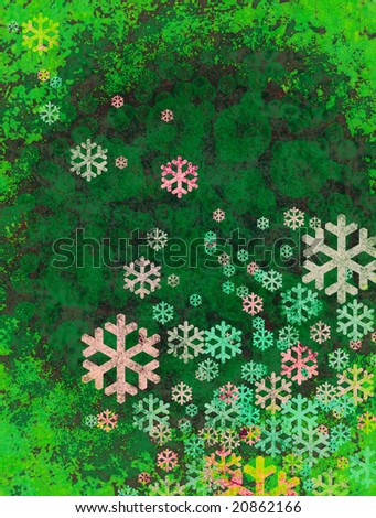 christmas snow wallpaper. stock photo : Christmas snow