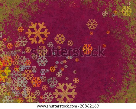 falling snow wallpaper. stock photo : Christmas snow