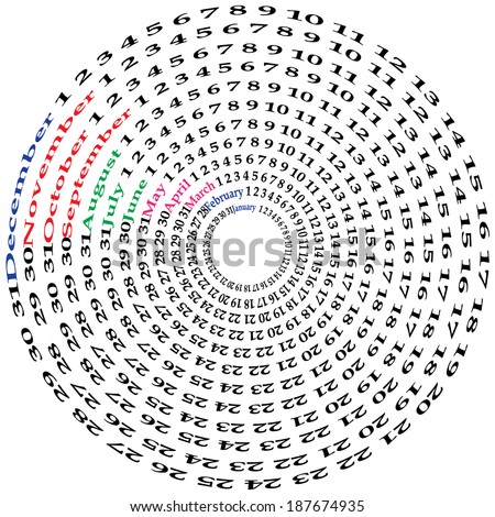 Gregorian Calendar 2014