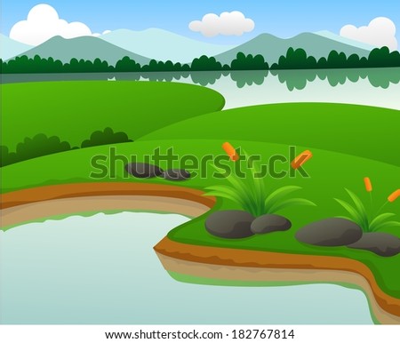 Beautiful Pond And Lake Nature Landscapes