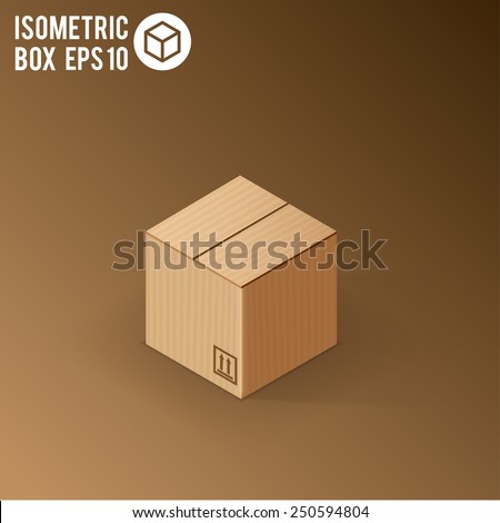 illustration of colorfull open box