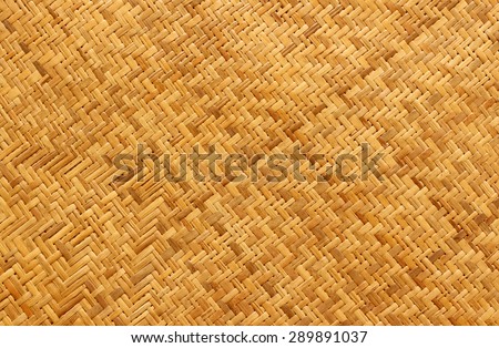 Bamboo craft texture background