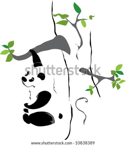 Black And White Animal Stock Vector Illustration 10838389 : Shutterstock