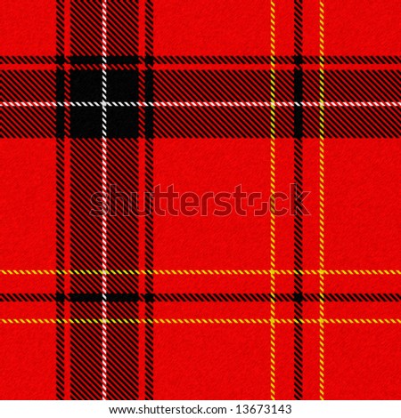 red tartan