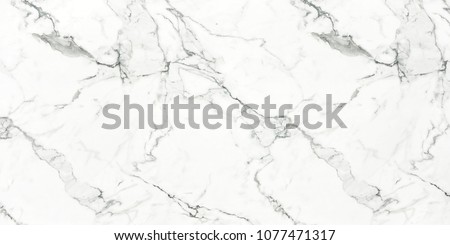 Carrara White premium marble texture white calacatta stone background, Interior kitchen or Bathroom design for Ceramic tile inkjet.