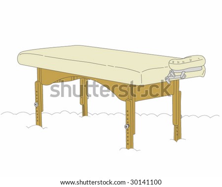 massage table