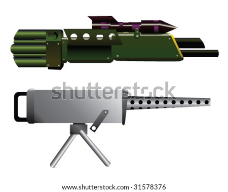 Cartoon Rocket Launcher