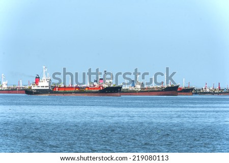 Gas Tanker Ship