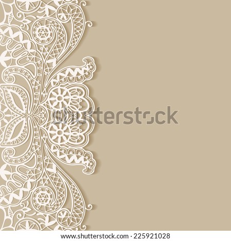 Abstract background wedding invitation or greeting card design with lace pattern beautiful luxury postcard ornate page cover ornamental vector illustration Abstract background wedding invitation or greeting card design with lace pattern beautiful luxury postcard ornate page cover ornamental vector illustration