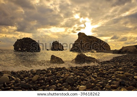 Aphrodite birthplace (Petra Tou Romiu) place in Cyprus where goddess of love was born