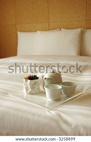Morning Tea to be serve on bed in your room