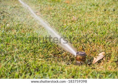 Garden Lawn Water Sprinkler