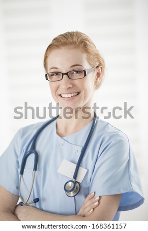 female doctor portrait