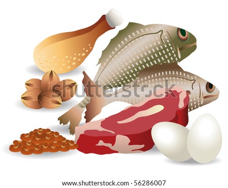 Meat Fish Eggs