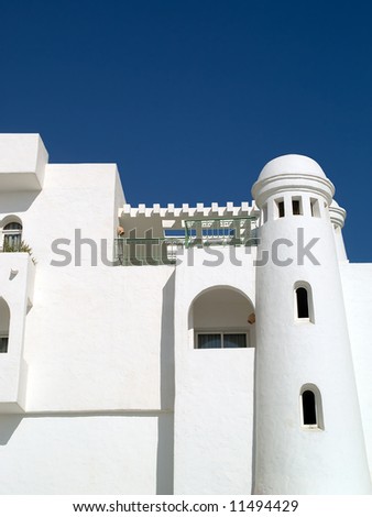 Modern arabic architecture. Skanes, Tunisia