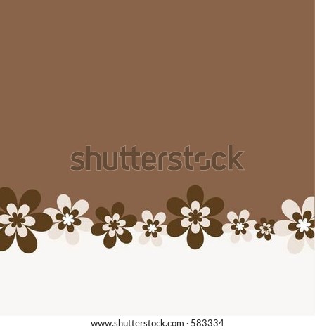 background images flowers. Retro flowers - ackground