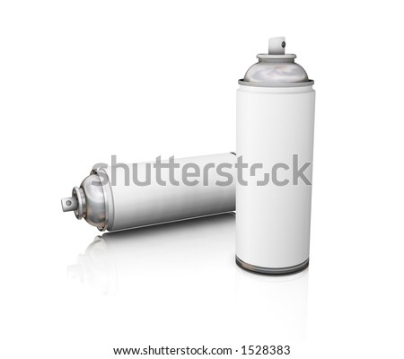 Blank Spray Can